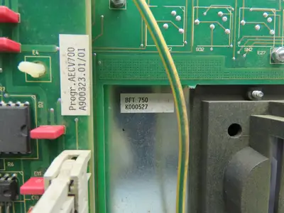 Schenck CAB 750 Face Plate with Keypad Operator Station & AECV700 Circuit Board
