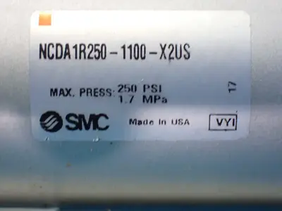 Smc  250psi Pneumatic Cylinders.