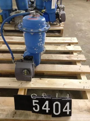Neles Jamesbury  4"-150 V-Ball Control Valve