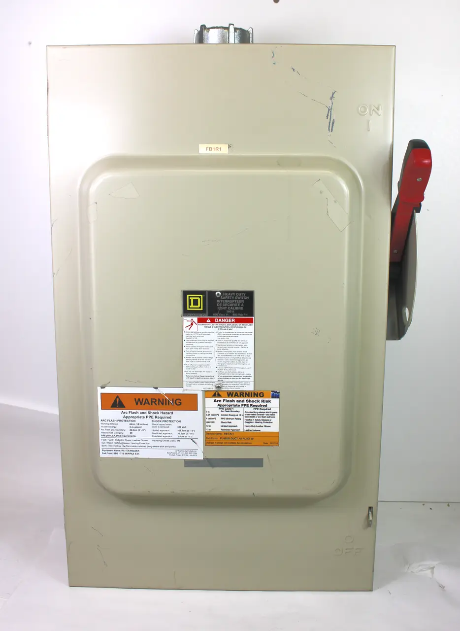 USED SQUARE D CHU364