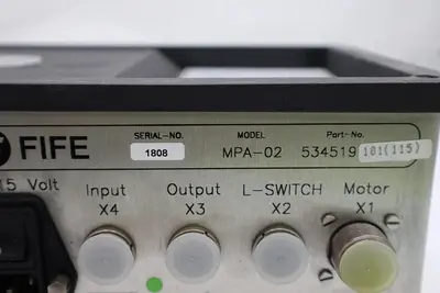 FIFE CORP MPA-02 / MPA02 ACTUTATOR AMPLIFIER STOCK 1467A