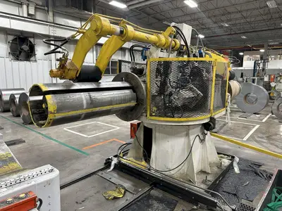 48" X 14 GA ROWE & HERR-VOSS CUT TO LENGTH CTL LINE: STOCK #22752