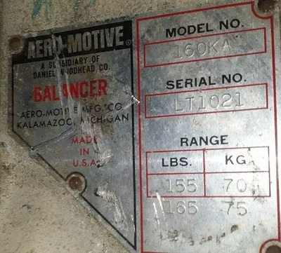 USED AERO MOTIVE 160KA