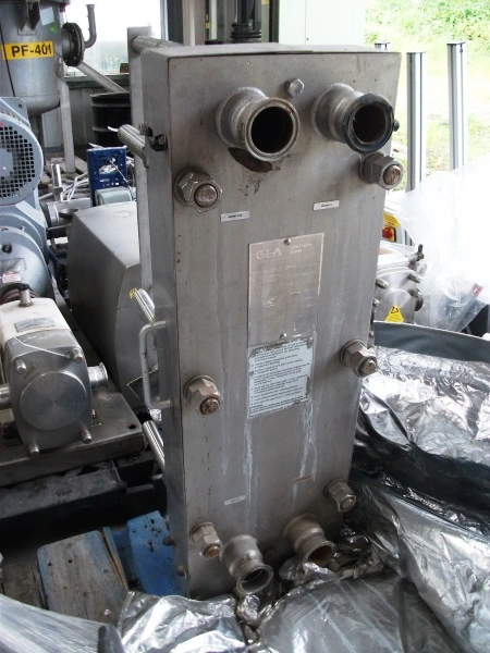 2.4 Sq.M S/S GEA Ecoflex Plate Type Heat Exchanger
