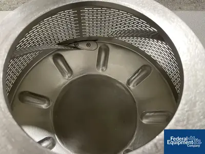 USED Vector 1.3 Liter Coating Pan for Vector LDCS-3, S/S