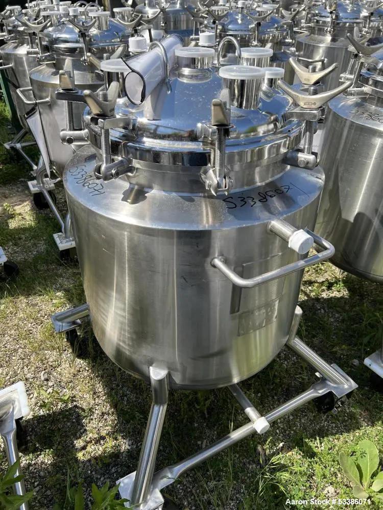 Used Heavy-Duty 103L Capacity Stainless Steel Jacketed Tank
