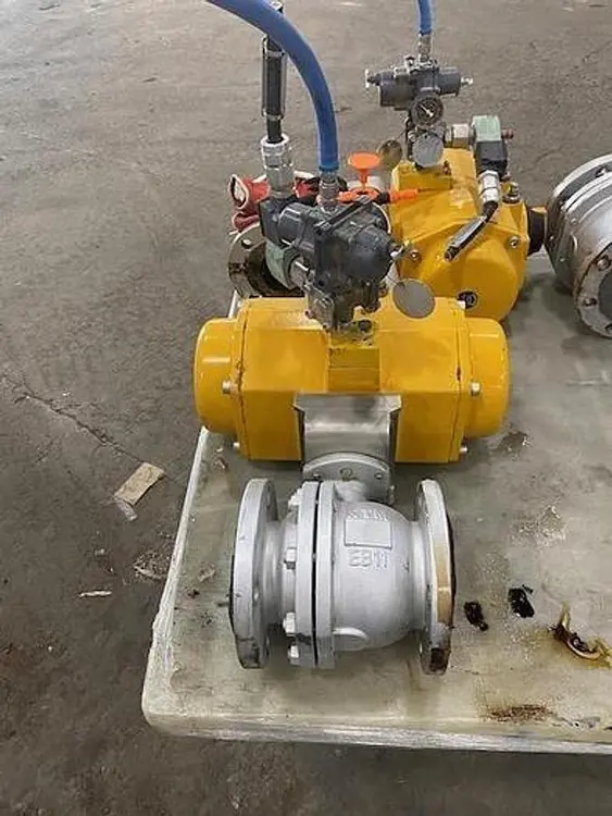 Used EMERSON EMERSON ACTUATOR WITH BALL VALVE Valves/Fittings Pennsylvania US | Global Equipment International, LLC #185883