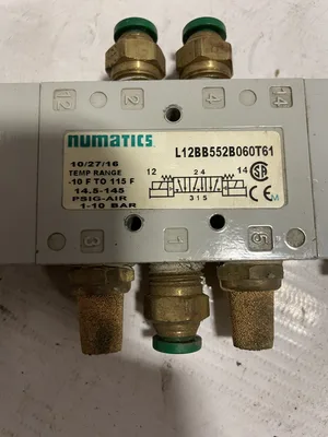 Numatics L12BB552B060T61 4/3 1/4” Directional Control Valve 14.5-145PSI