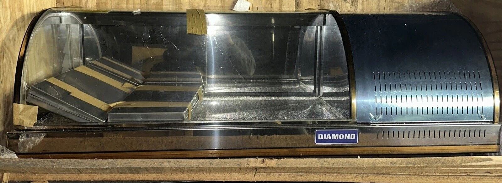 174-0067 Diamond Equipment GVRB-120 49” Self Contained Full Service Sushi Cooler