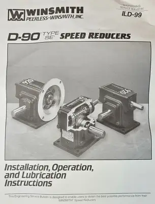Used WINSMITH 561 OUTPUT TQ 920MDSN Speed Reducers | Palmetto Automation #1154810