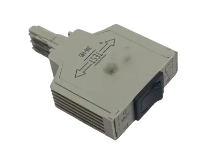 Used WAGO Switching Module, DIN Rail Rocker, 250VAC 6A SPDT Gray Relays & Switches Michigan US | Maverick Industrial Sales #1395657