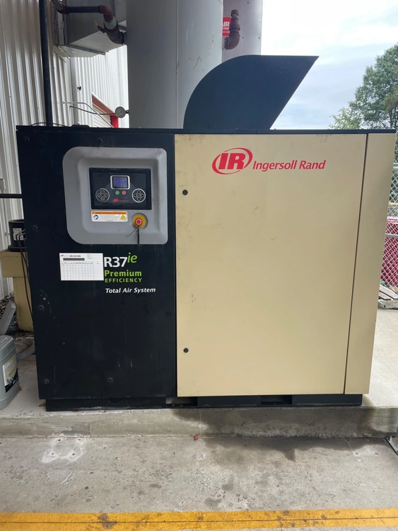 Used 2016 INGERSOLL RAND R37IE-TAS-A118 Rotary Screw & Sliding Vane Air Compressors Illinois US | Pressroom Solutions LLC #289906