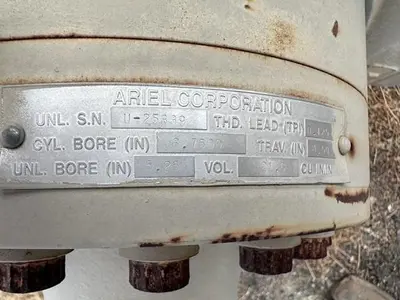 Ariel 6.75” x 5.50" Stroke JGD 2400# Cylinder SN: C-45160