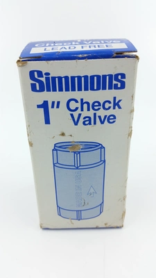 Simmons 1" Check Valve 503-SB