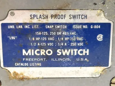 Used Honeywell OP-Q Relays & Switches Michigan US | Maverick Industrial Sales #1475280