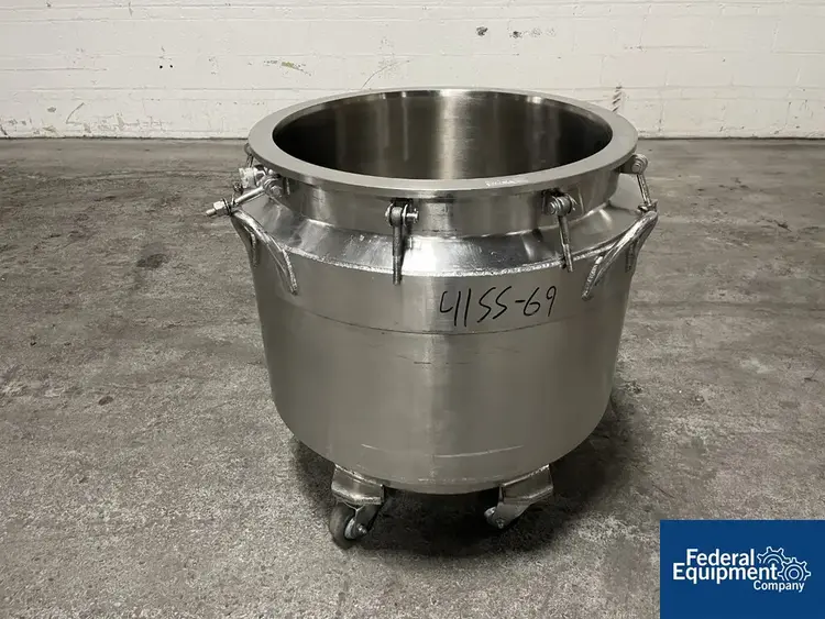 Used Ross 40 Gal Ross Mixer Mixing Can, S/S Mixers Ohio US | Federal Equipment Company #129370