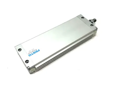 New | in-Stock FESTO FLAT-BODY PNEUMATIC CYLINDER 200MM STROKE Pneumatic Cylinders | Maverick Industrial Sales #1110680