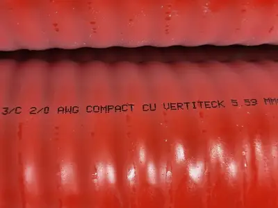 NEW 2019 GENERAL CABLE VERTITECK 3/C
