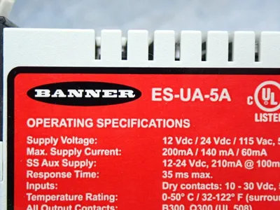 Used BANNER ESUA5A Relays & Switches Ohio US | HGR 24 #1150967