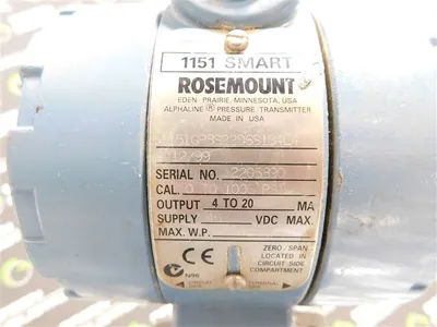 USED ROSEMOUNT ANALYTICAL 1151GP