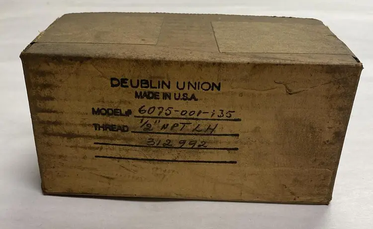 New | in-Stock DEUBLIN 6075-001-135 Misc Electrical & Power Parts Ohio US | Surplus Asset Holdings #1233639