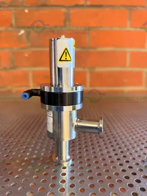 Used NOR-CAL PRODUCTS ESVP-0752-NW8 RIGHT ANGLE VALVE W/ KF 16/10 VACUUM FITTING Valves/Fittings California US | Equipment Lab #1511119