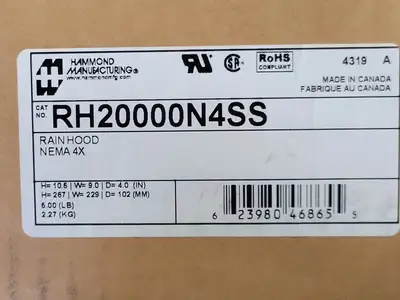 USED HAMMOND RH20000N4SS