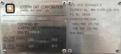 USED JOSEPH OAT & SONS NA