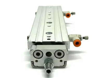 MXQ12A-100ZE | SMC  Pneumatic Slide Cylinder 12mm Bore 100mm Stroke - Used