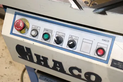 Haco COMBI 220/6 Corner Notcher - 8" x 8" x 1/4"