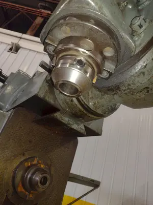 #205 K&T MILWAUKEE KEARNEY AND TRECKER MODEL #205 S-12 HORIZONTAL MILL WITH TOOLMAKERS VERTICAL HEAD: STOCK #22495