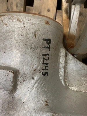 6" 150# Crane Butt Weld WCB 47 1/2 XUF Gate Valve NEW