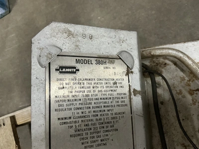 Used _UNKNOWN_ _UNKNOWN_ Gas Heaters Michigan US | Miedema Asset Management Group #1474267