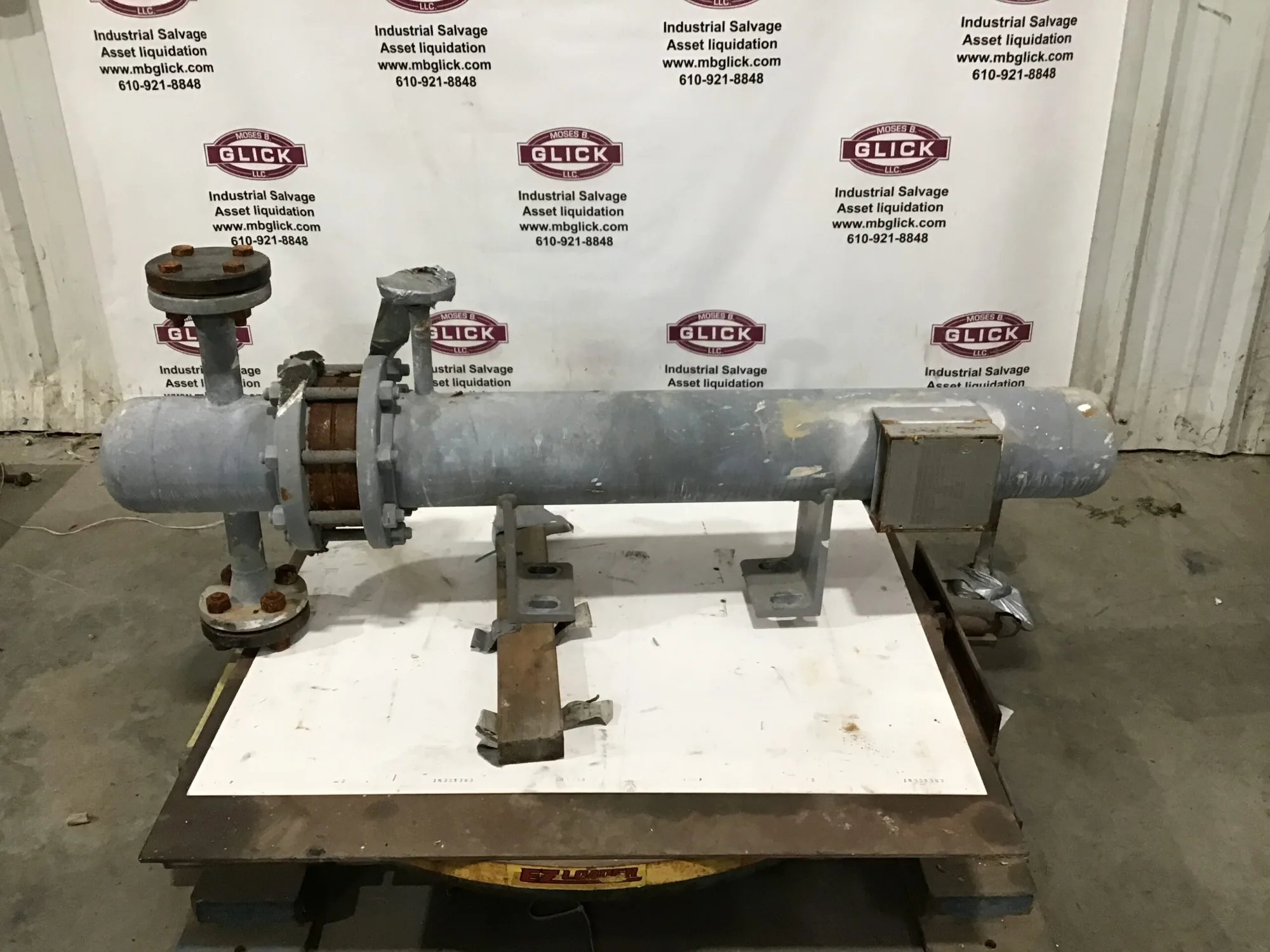 Pfaudler R391-1954 Shell and Tube Heat Exchanger