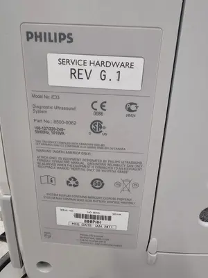 Used Philips Philips iE33 Ultrasound with 3 Transducers — Used Medical Imaging - Other Texas US | PT Medical Technologies #1458939