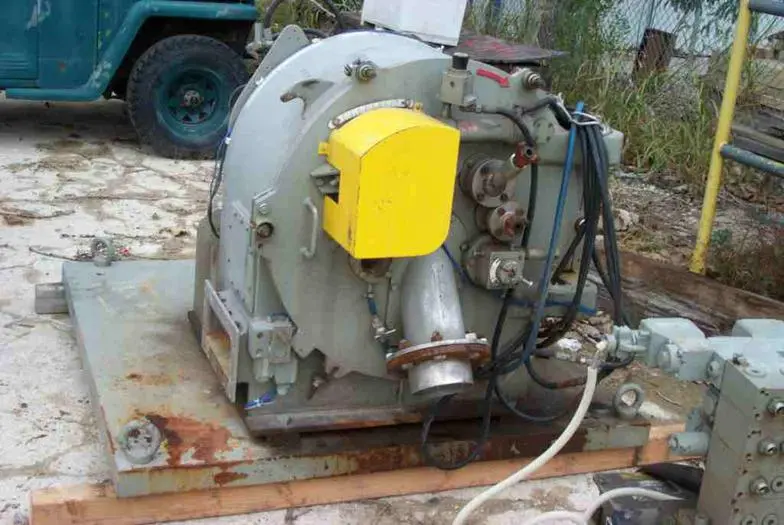 Used KMI (Krauss Maffei) model HZ63-S1 peeler centrifuge