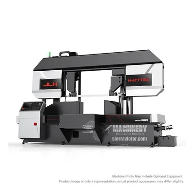 JLH H-27TEC Horizontal Bandsaws Semi Auto | Sierra Victor Industries (1)