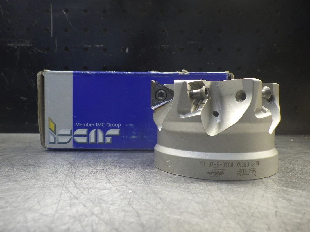 Iscar 3" Helido 690 90Â° Facemill 2" Arbor H690 F90AX D3.00-6-1,0-16 (LOC3291)