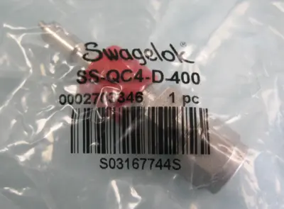 NEW Swagelok SS-QC4-D-400