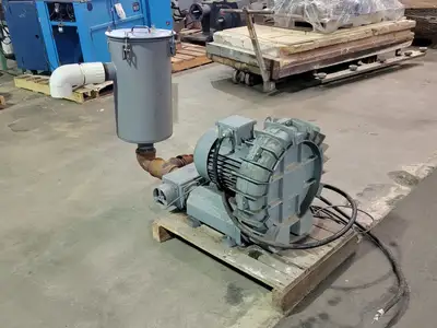 10 hp Regenerative Blower on Skid