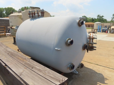 used 1,500 gallon DeDietrich Glass Lined Tank