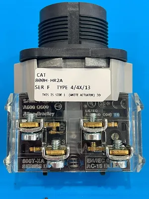 A / B 800H-HR2A SELECTOR SWITCH SER. F 800HHR2A NEW, SURPLUS