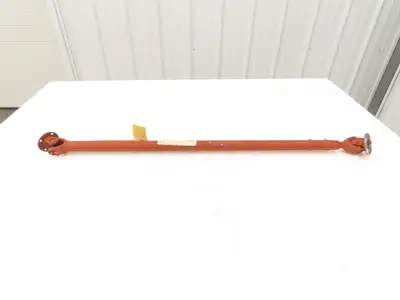 Elbe Double Universal Slip Joint Drive Shaft Length=862mm Flange=57mm Shaft=28mm