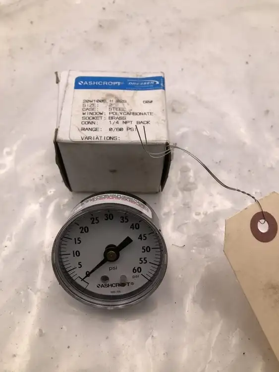 Used ASHCROFT / DRESSER 20W1005 Temperature and Pressure Testers Pennsylvania US | Moses B Glick #1007144
