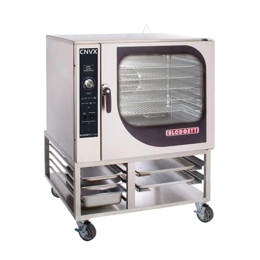 Blodgett CNVX-14E Single Full Size Electric Convection Oven - W/ Floor Stand, 19kw, 208v/3ph