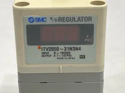 USED SMC ELECTRO-PNEUMATIC REGULATOR