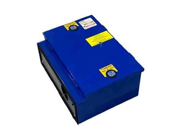 Used Eaton OEM Line Isolation Safety Switch 600V 100A PAINTED BLUE Switchgears Michigan US | Maverick Industrial Sales #1441712