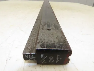 Press Brake Die 48-7/8" Long 90° V 5/16" W 1/8" D 1-3/4" H 1/2" Tang