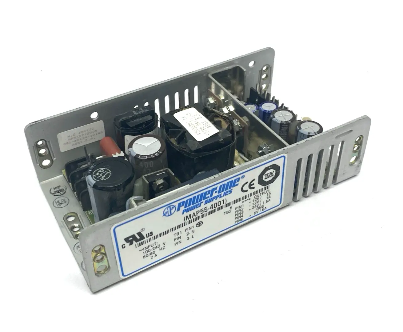 Used Power-One Open-frame Chassis Mount Power Supply AC/DC Power Supplies Michigan US | Maverick Industrial Sales #1392465