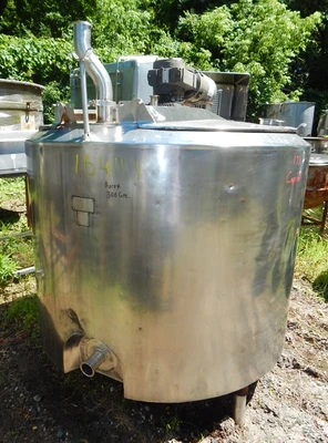 USED CREAMERY PACKAGE 300 GALLON